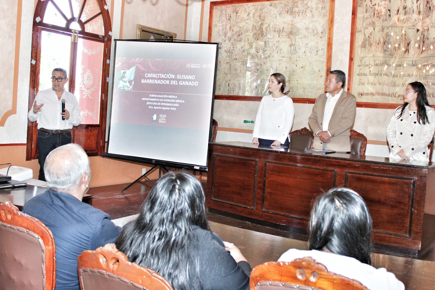 Da Ayuntamiento de Tlaxcala seguimiento a la estrategia preventiva contra el gusano barrenador